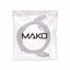 Picture of Mako Mako USB-C to USB-C 60W USB 2.0 2M Cable in Black in Bulk