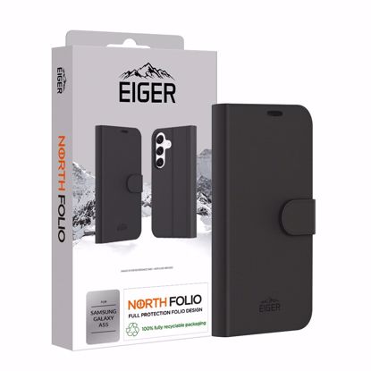 Picture of Eiger Eiger North Folio Case for Samsung Galaxy A55 in Black